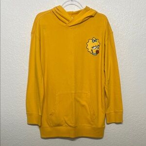 Old Navy The Simpson’s Boys Size XXL (18) Mustard Hoodie